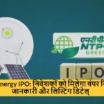 NTPC Green Energy IPO: Investors Can Expect Strong Returns! Check Complete Details and Listing Information